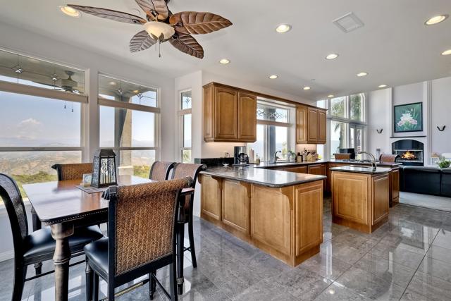 Dining area in 1st home.