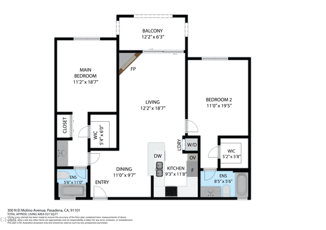 Detail Gallery Image 50 of 51 For 300 N El Molino Ave #319,  Pasadena,  CA 91101 - 2 Beds | 2 Baths
