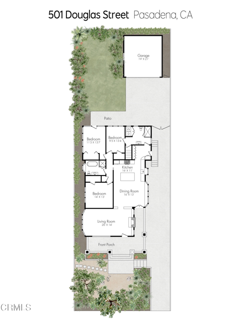 Detail Gallery Image 37 of 37 For 501 Douglas St, Pasadena,  CA 91104 - 3 Beds | 2 Baths