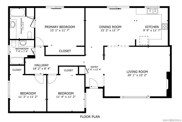 760 Vine St., Escondido, California 92025, 3 Bedrooms Bedrooms, ,2 BathroomsBathrooms,Single Family Residence,For Sale,Vine St.,250000086SD