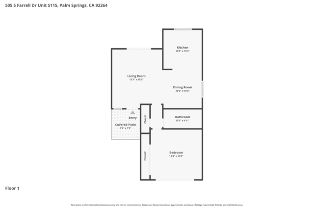 505 S Farrell Drive #S115, Palm Springs, CA 92264