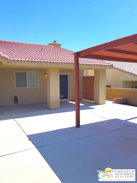 Large Rear Yard With Covered Patio