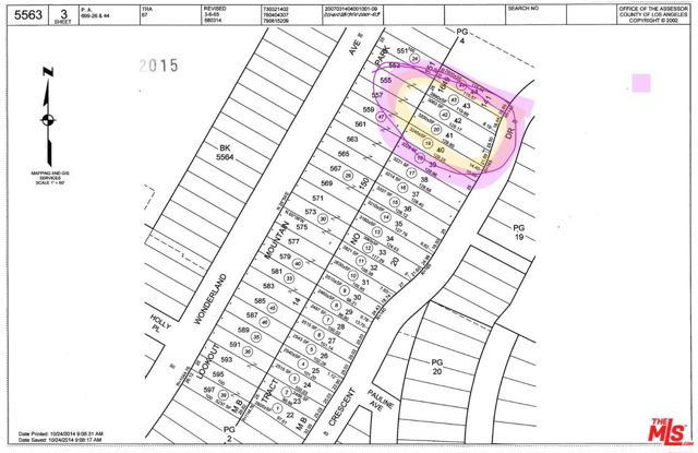 Plot map