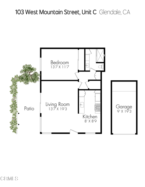 Detail Gallery Image 29 of 29 For 103 W Mountain St #C,  Glendale,  CA 91202 - 1 Beds | 1 Baths