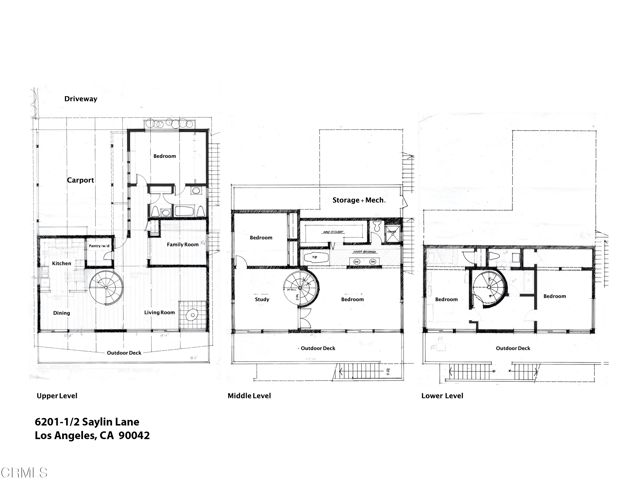 Detail Gallery Image 10 of 10 For 6201 1/2 Saylin Ln, Los Angeles,  CA 90042 - 5 Beds | 2/2 Baths
