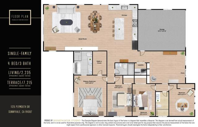 1125 Plymouth Drive, Sunnyvale CA: https://media.crmls.org/mediaz/62e8548b-e55e-468e-ae58-29d46e72f39a.jpg