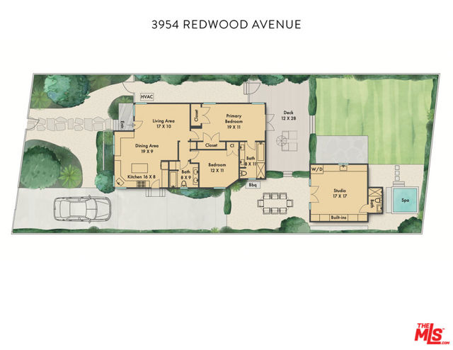 3954 Redwood Avenue, Los Angeles, California 90066, 2 Bedrooms Bedrooms, ,2 BathroomsBathrooms,Single Family Residence,For Sale,Redwood,24399293