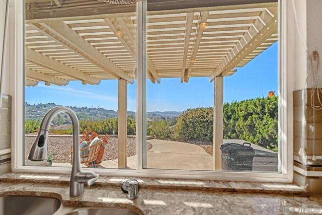 Mountain views from kitchen sink!