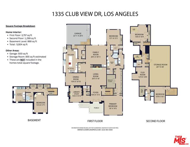 5 Bed Home for Sale in Los Angeles, California