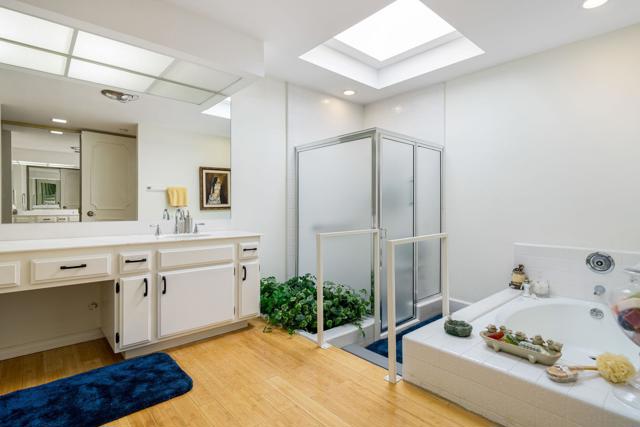 Soaking tub and shower