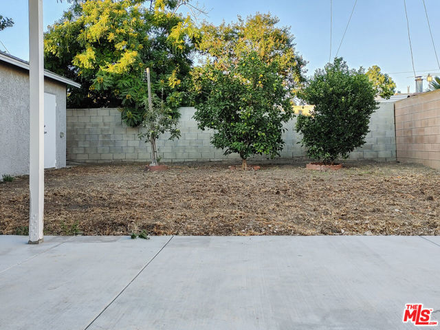 Back yard - being landcsaped