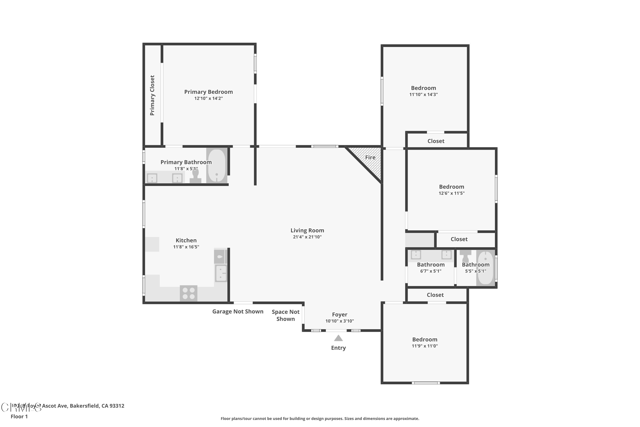 Detail Gallery Image 39 of 39 For 10908 Royal Ascot Ave, Bakersfield,  CA 93312 - 4 Beds | 2 Baths