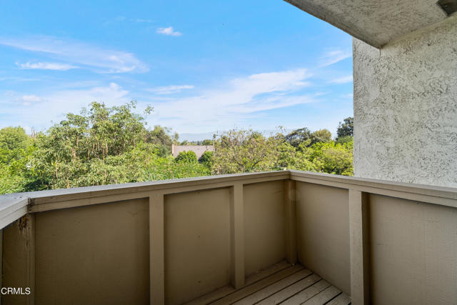 Balcony looking east