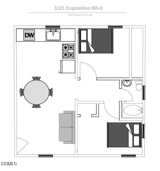 Detail Gallery Image 13 of 13 For 1121 W Exposition Bld, Los Angeles,  CA 90007 - 2 Beds | 1 Baths