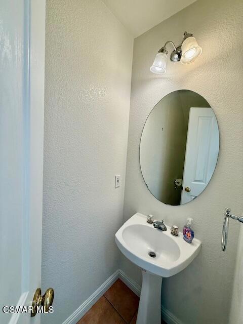Downstairs bathroom sink