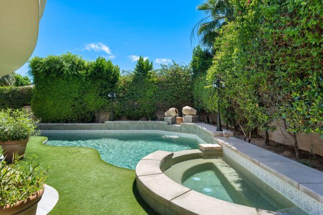 heated pool and spa