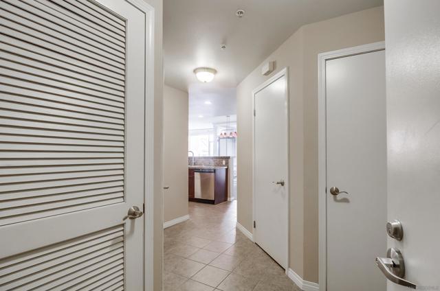 Entry into the home.