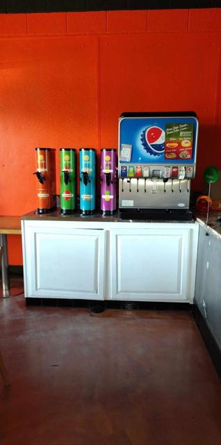 TACO SHOP PEPSI TEA MACHINE