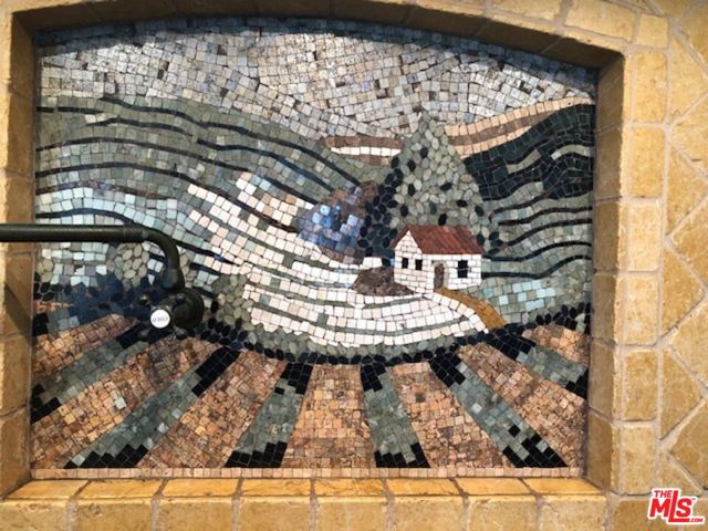 Custom Mosaic depicting the fe