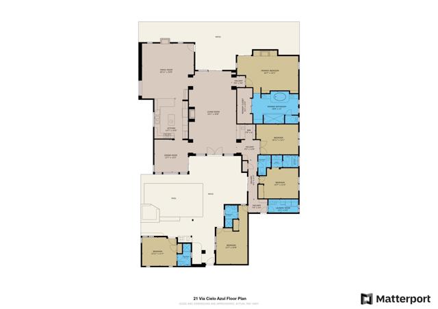 21 Via Cielo Azul Floor Plan