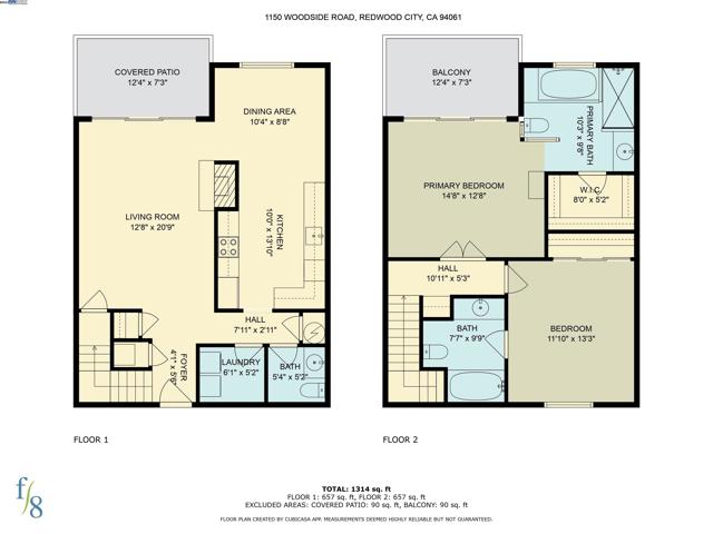 1150 Woodside Rd, Redwood City, California 94061-3694, 2 Bedrooms Bedrooms, ,2 BathroomsBathrooms,Condominium,For Sale,Woodside Rd,41072419