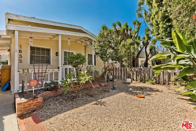 1652 Berkeley Street Santa Monica, California Great bread and butter building in Santa Monica with huge rental upside. Owner-user or investment opportunity with a large 2br+2ba house in front and three 2br+1ba units in the back separated by a courtyard. Almost never a vacancy and located in the heart of Santa Monica's creative district, close to schools, markets and parks. Convenient to Bergamot Light Rail station and Arts Center and surrounded by major employment centers & companies such as Water Garden Lantana Studios, Lionsgate, Universal Music, Hulu & more. Great investment opportunity!