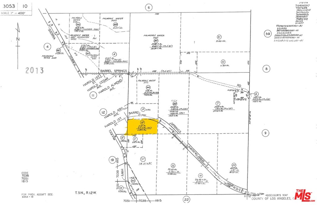 0 Vac/Barrel Springs Rd/Ha