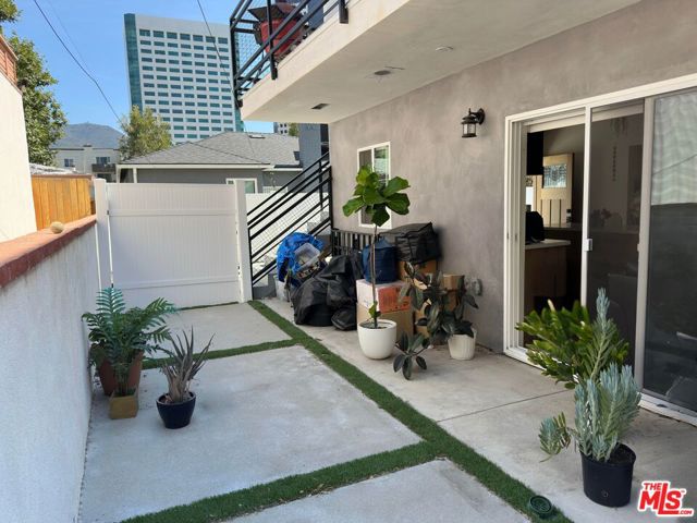 Actual patio photo