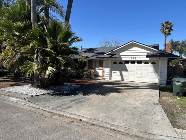 1875 San Pablo Dr, San Marcos, California 92078, 2 Bedrooms Bedrooms, ,1 BathroomBathrooms,Single Family Residence,For Sale,San Pablo Dr,250019903SD