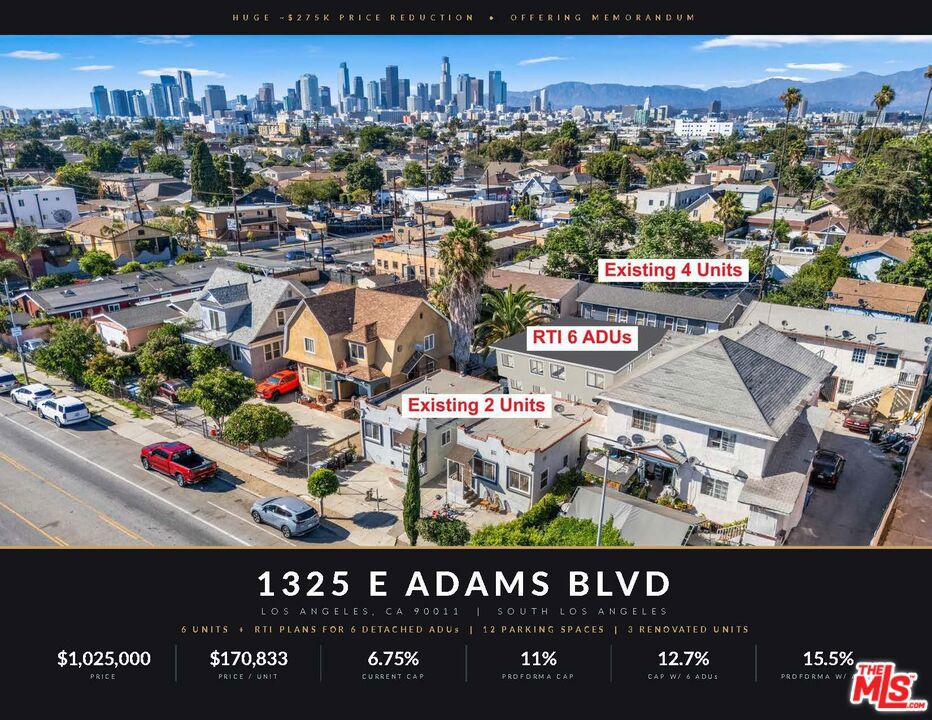 Multifamily at 1325 E Adams Boulevard