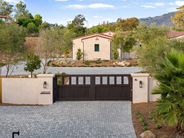 Private gated entry.