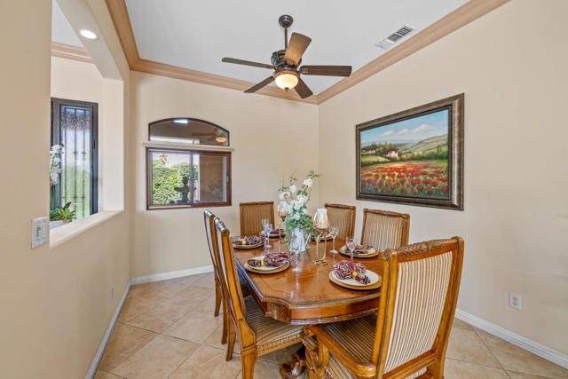 Roomy Dining Area