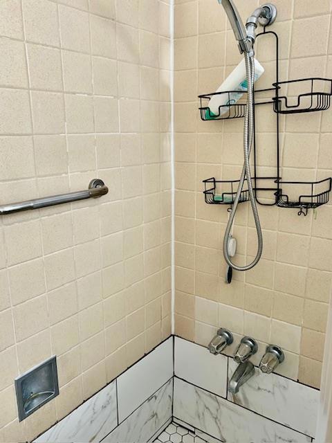 Stall shower.