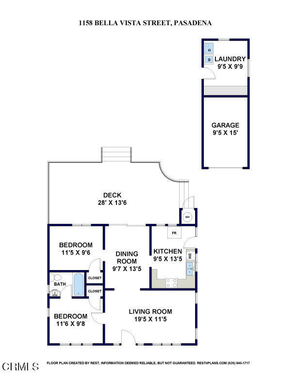 Detail Gallery Image 31 of 31 For 1158 Bella Vista Ave, Pasadena,  CA 91107 - 2 Beds | 1 Baths