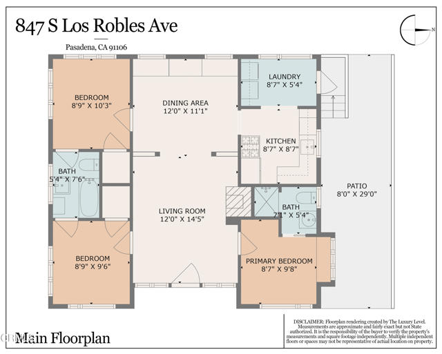 Detail Gallery Image 25 of 26 For 847 S Los Robles Ave, Pasadena,  CA 91106 - 3 Beds | 2 Baths