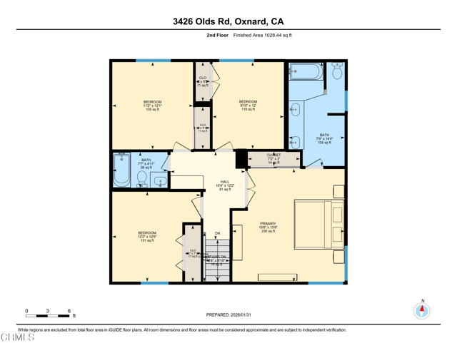 Detail Gallery Image 31 of 32 For 3426 Olds Rd, Oxnard,  CA 93033 - 5 Beds | 2/1 Baths
