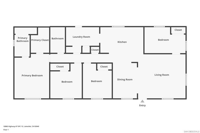 10880 Highway 67, Lakeside, California 92040, 4 Bedrooms Bedrooms, ,2 BathroomsBathrooms,Residential,For Sale,Highway 67,240024573SD