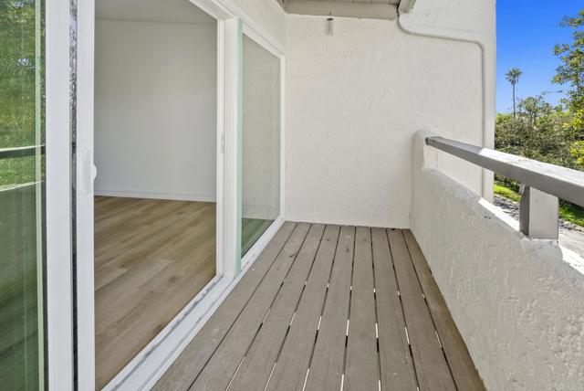 Master Bedroom Balcony.  Lovely spot to enjoy morning coffee or evening wine time w/a good book!