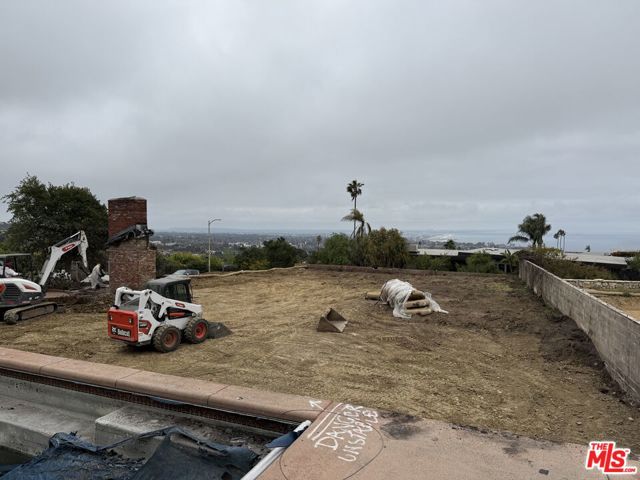 Cleared lot and view