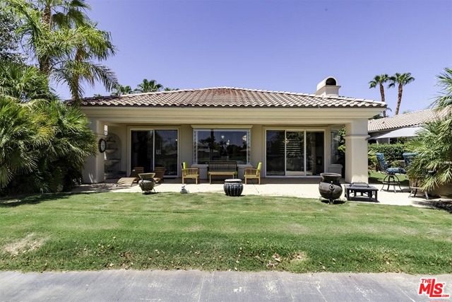 54988 Southern Hills La Quinta, California "High Price Reduction!! $200,000 Reduced!!!"A serene dreamland escape to the wonderful! With over $300,000 spent in remodeling and renovations, you can own this gorgeous La Quinta abode that abuts the city's golf courses and mountains. Act now or you'll miss this 3 bed/ 4 bath opportunity whose completely remodeled interior features an open floor plan living area and includes all brand new furniture not only for the living room, but the dining and family room, as well. The home is adorned with top-of-the-line Kitchen Aid appliances and wine coolers, crystal chandeliers situated at the entrance, dining area, and master bathroom, and a Beverly-Hills type modern epoxy coated concrete flooring. Enjoy drinks from the completely remodeled kitchen while watching the latest golf tournament on your 72-in. Samsung flat-screen TV seated above the impressive fireplace. The modern bathrooms come included with new quartz countertops and brand new Jacuzzi in the master bathroom is one fit for a queen