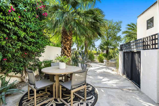 Side Patio Seating
