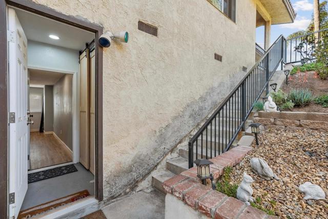 Exterior Entry to Separate Living Space