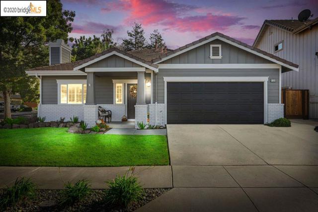 938 Calle Diablo Court Brentwood, California This labor of love boasts subtle yet elegant touches throughout. As you enter you are greeted with inviting plank style flooring and an open living room accentuated by a vibrant kitchen. This white designer kitchen sparkles with quartz counter tops, stainless steel appliances and lots of storage space. A traditional master bedroom and master bath create the perfect retreat with beautiful custom tiled shower. This court location comes with a corner lot classically landscaped. Enjoy beautiful nights under the stars and sunny days surrounded by beautiful redwoods. An absolute quaint beauty all the way around.