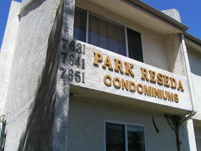 Reseda, California Welcome to this 2 Story Townhome style/condo with private patio in resort style complex! This is a freshly painted, beautiful, bright condo. Downstairs features include kitchen, full bath, large living/dining room, and patio. Upstairs are 3 bedrooms and a full bath. Vaulted ceilings, new paint, Amazing community with stunning expansive park, playground for kids, pool, spa, rec room, lighted tennis & basketball courts. Inside the complex there are two large laundry rooms, 2 tandem subterranean parking spaces are assigned. This complex is conveniently located to shopping and entertainment centers, 101 & 118 Freeways, public transportation, CSUN and Pierce college, parks and hiking trails.
