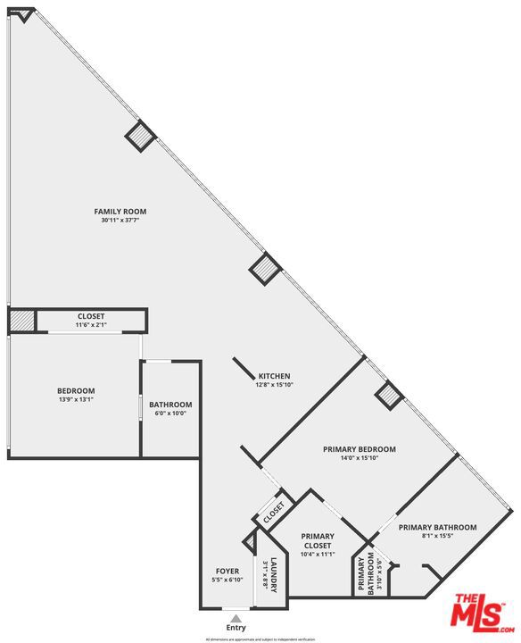 Unit #3102 Floor Plan