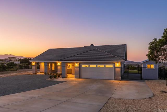 Detail Gallery Image 1 of 20 For 14694 Chaparral Slope Rd, Jamul,  CA 91935 - 3 Beds | 2/1 Baths