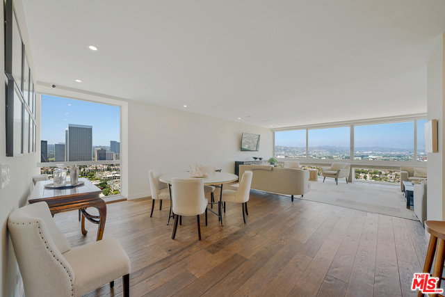 2222 Avenue Of The Stars 2204 Los Angeles, California Designer remodeled corner unit with expansive panoramic city lights and mountain views in the iconic I. M. Pei Century Towers. Recently gutted & masterfully reconfigured into an open flowing floor plan perfect for relaxing or entertaining. The raised ceilings & floor to ceiling windows on two sides of the unit allow for an abundance of natural light all day long. Additionally, the original three-bedroom unit incorporated two bedrooms into a sexy master suite with one bedroom utilized as a massive walk-in closet and "his and hers" bathrooms. Sited on 4+ acres, this luxury 24-hour full service high rise complex offers guard gated entrance, valet parking, doorman, pool, two N/S tennis courts, fitness center, sauna & lovely landscaped grounds. Ideally located near Century City & Beverly Hills & some of the best shops, restaurants, parks & golf courses in the city. Buildings have recently undergone a multi million-dollar renovation. Float above LA and experience lavish living at its finest!