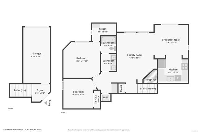 Detail Gallery Image 22 of 23 For 12020 Calle De Medio #174,  El Cajon,  CA 92019 - 2 Beds | 1 Baths