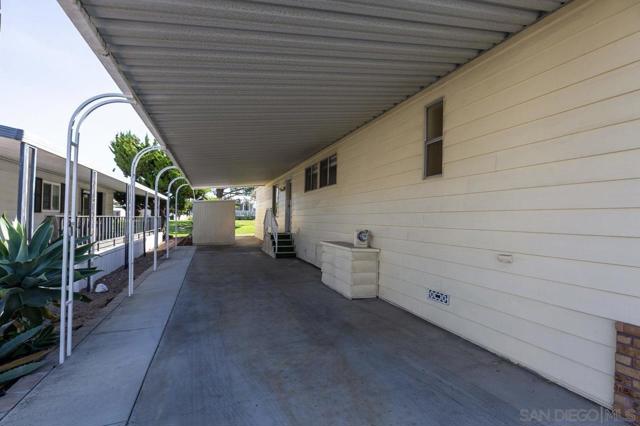 Tandem (2-car) Covered Carport!