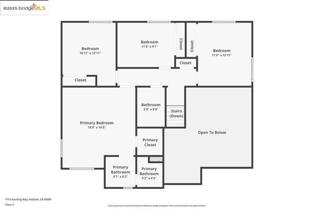 View of room layout